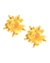 Moschino Earrings In Yellow