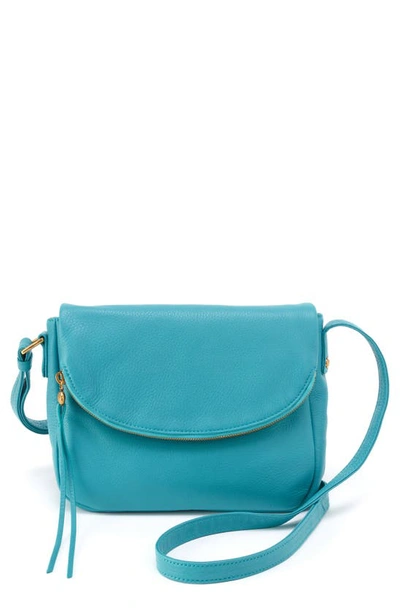 Hobo Fern Crossbody Messenger Bag In Aqua