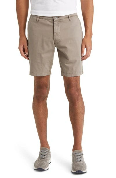 Ag Wanderer Poplin Chino Shorts In Sulfur Light Sterling