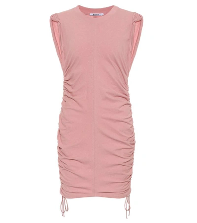 Alexander Wang T Sleeveless Cotton Dress In Pink