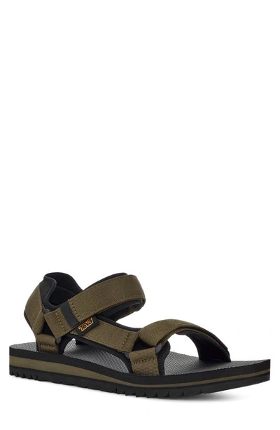 Teva Universal Trail Sandal In Olive