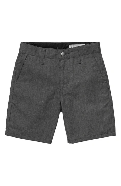 Volcom Kids' Little Boys Kerosene Hybrid Shorts - Charcoal Heather In Grey
