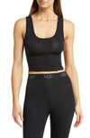 Ugg Adrianne Crop Tank In Black