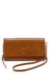 Hobo Rubie Leather Crossbody Bag In Truffle