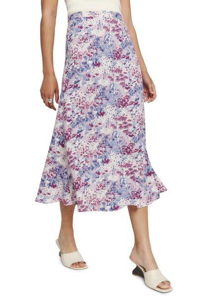 Reformation Bea Midi Skirt In Morning Dew