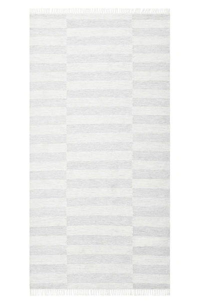 Solo Rugs Louella Indoor/outdoor Handmade Rug In Ivory