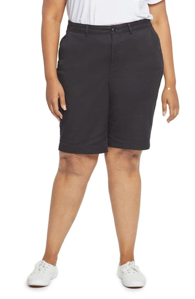 Nydj Bermuda Shorts In Black