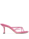 Jimmy Choo Indiya 70mm Mules In Pink