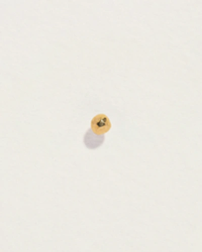Piercing 3mm Molten Stud In Gold
