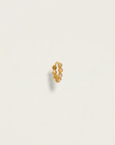 Piercing 6mm Molten Eternity Huggie In Gold