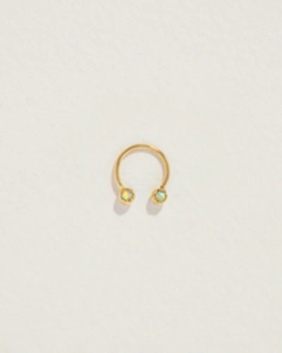 Piercing Circular Barbell In Gold