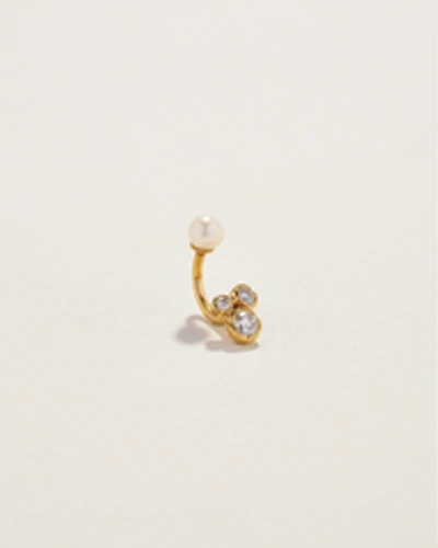 Piercing Trio Molten Hook In Gold