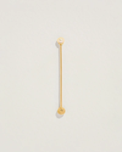 Piercing Straight Barbell In Gold