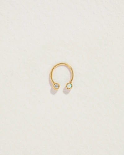 Piercing Circular Barbell In Gold