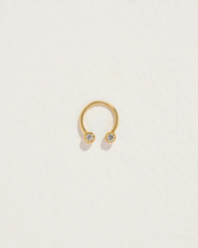 Piercing Circular Barbell In Gold