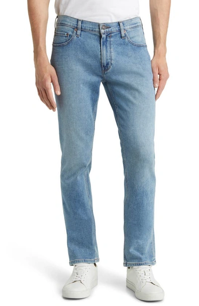 Paige Federal Straight Slim Fit Jeans In Porters In Finnegan
