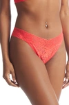 Hanky Panky Daily Lace Original Rise Thong In Solar Energy