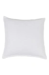 Pom Pom At Home Harbour Textured Cotton Sham In White
