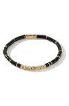 John Hardy Heishi Beaded Bracelet In Black