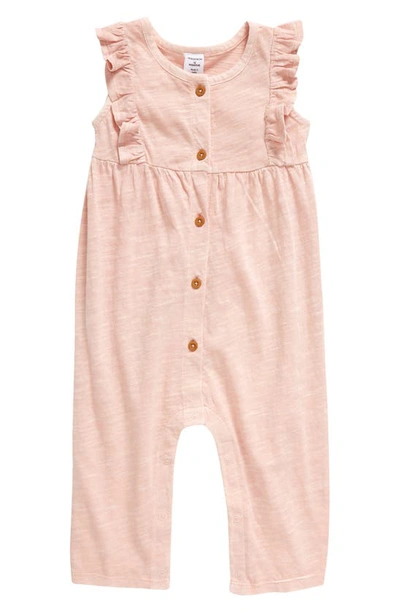 Nordstrom Ruffle Romper In Pink Chintz