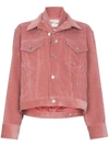 Sandy Liang Pink Corduroy Jacket