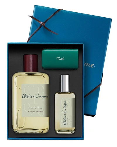 Atelier Cologne Tr&#232;fle Pur Cologne Absolue, 200 ml With Personalized Travel Spray, 30 ml In Electric Blue