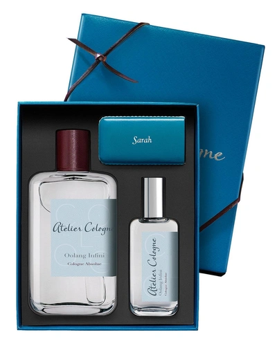 Atelier Cologne Oolang Infini Cologne Absolue, 200 ml With Personalized Travel Spray, 30 ml In Electric Blue