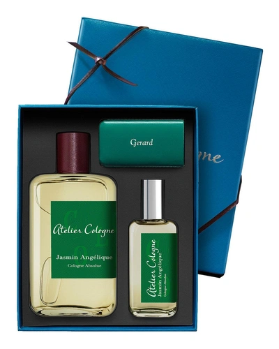Atelier Cologne Jasmine Angelique Cologne Absolue, 200 ml With Personalized Travel Spray, 30 ml In Black