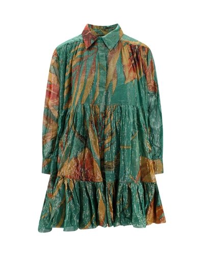 Mes Demoiselles Dress  Woman Color Green In Multicolor