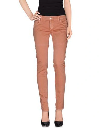 Dondup Casual Pants In Rust