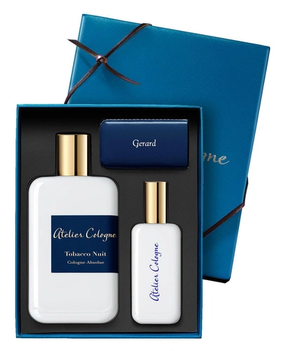 Atelier Cologne Tobacco Nuit Cologne Absolue, 200 ml With Personalized Travel Spray, 1.0 Oz./ 30 ml In Indigo