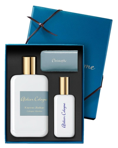 Atelier Cologne Encense Jinhae Cologne Absolue, 200 ml With Personalized Travel Spray, 1.0 Oz./ 30 ml In Aqua
