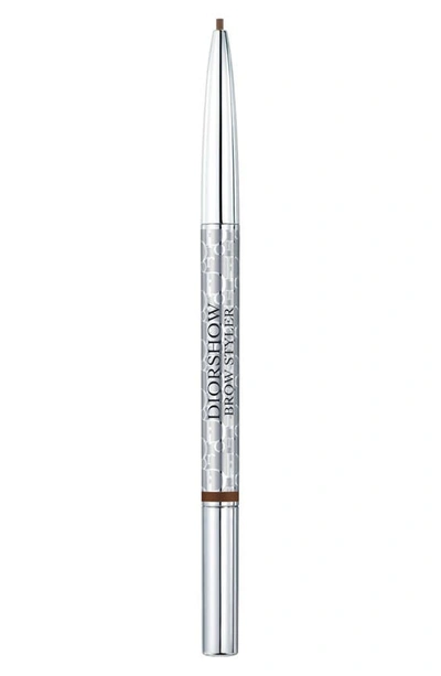 Dior Show Brow Styler Ultrafine Precision Brow Pencil In 021 Chestnut