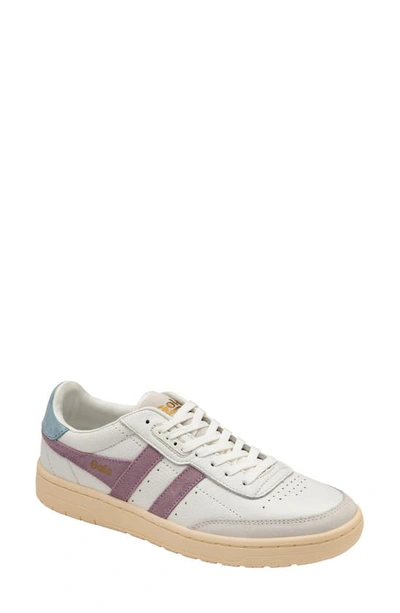 Gola Falcon Trainer In White/ Lily/ Iceberg