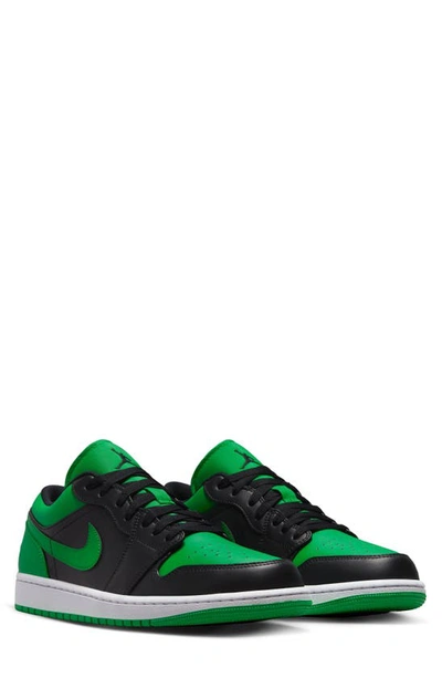 Jordan Nike Air  1 Low Sneaker In Black
