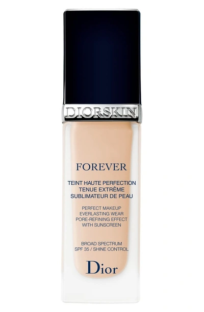 Dior Skin Forever Perfect Foundation Broad Spectrum Spf 35 014 Fair Almond 1 oz/ 30 ml