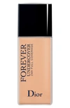 Dior Skin Forever Undercover 24-hour Full Coverage Liquid Foundation In 033 Apricot Beige