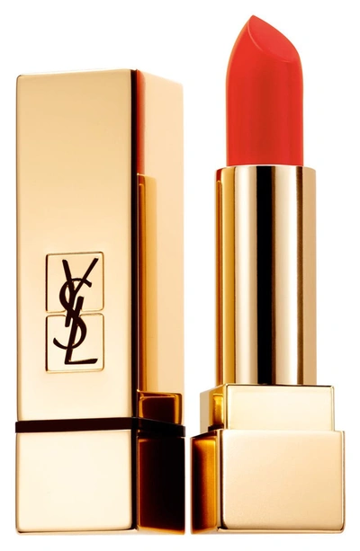 Saint Laurent Rouge Pur Couture The Mats Lipstick - 213 Orange Seventies