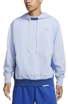 Nike Men's Standard Issue Dri-fit Pullover Basketball Hoodie In Blue