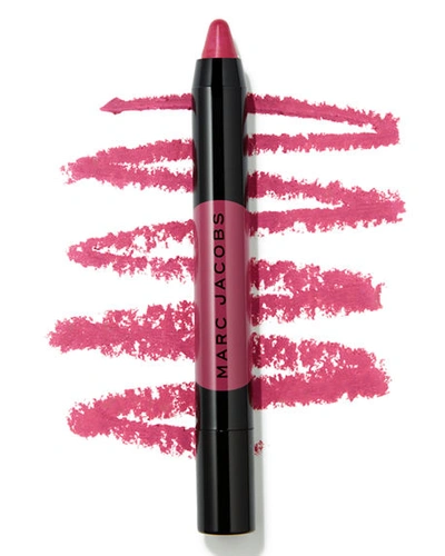 Marc Jacobs Le Marc Liquid Lip Crayon Lipstick, Pink Straight 320