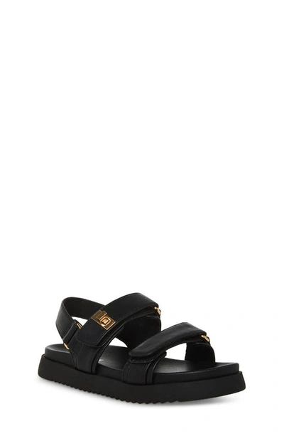 Steve Madden Kids' Jmona Sandal In Black