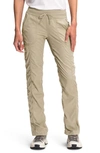 The North Face Aphrodite 2.0 Motion Water Repellent Pants In Gravel