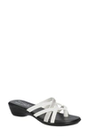 Tuscany By Easy Street® Aldina Sandal In White
