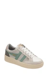 Gola Super Slam Blaze Sneaker In Silver/ Green Mist/ Grey