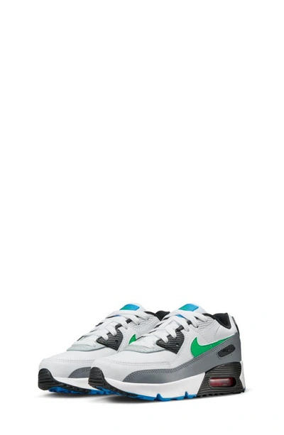 Nike Kids' Air Max 90 Ltr Sneaker In White/pure Platinum/cool Grey