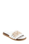 Bueno Emelia Slide Sandal In White