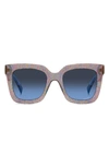 Missoni 52mm Square Sunglasses In Blue Multi