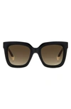 Missoni 52mm Square Sunglasses In Black Brown