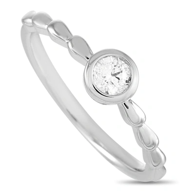 Non Branded Lb Exclusive 14k White Gold 0.25ct Diamond Ring