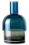 Cloudnola Flip Top Glass Vase In Blue/ Grey